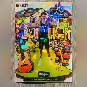 victor wembanyama Downtown Cracked Ice Rookie made by Dynasty!